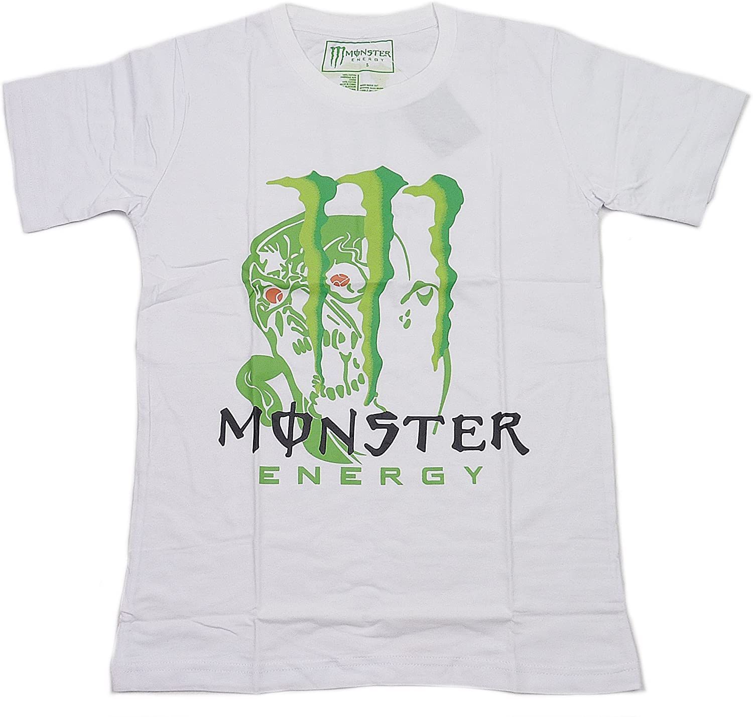 Monster energy モンスターエナジー スカルデザイン 半袖 Tシャツ