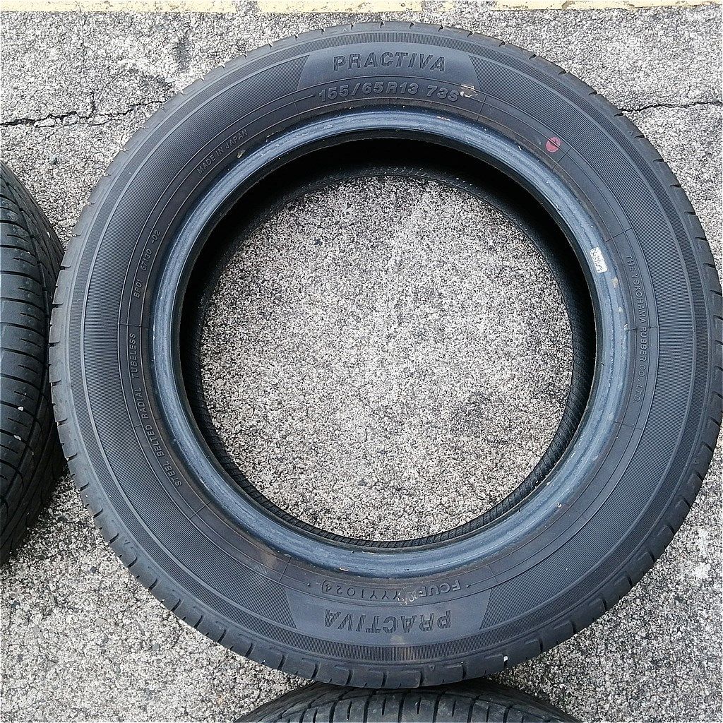YOKOHAMA　PRACTIVA２０２３年製 4本セット　155/65R13 ヨコハマタイヤ 2025年製 4本セット 155/65R13 73S S306 軽