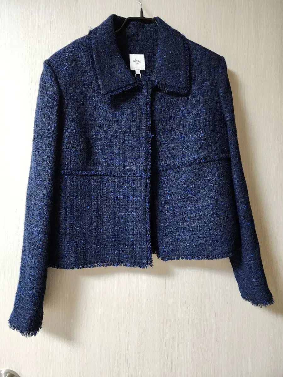 akro アークス ネイビー ツイード ジャケット SIROKUMA-CORPORATION_COM
