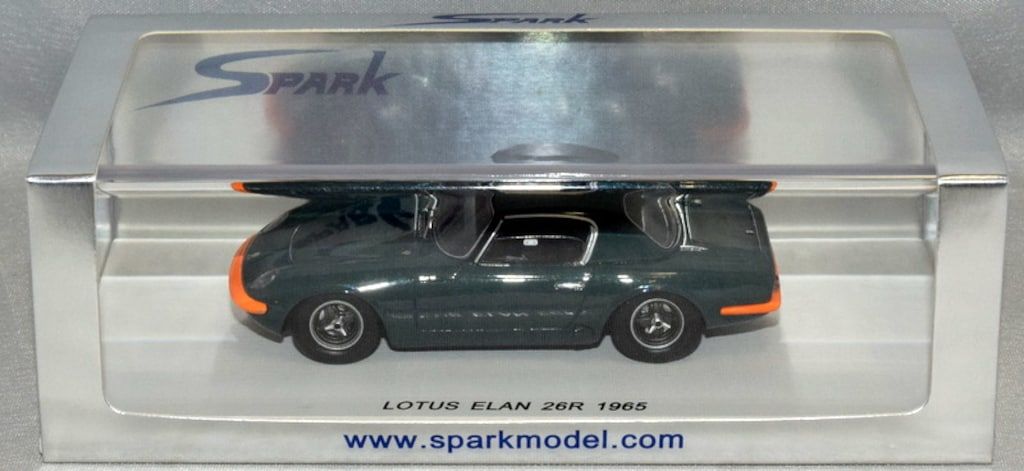 【出品本日迄】1/43 Spark ロータスエラン26R 1965 Lotus 出品本日迄】1/43 Spark ロータスエラン26R 1965 Lotus