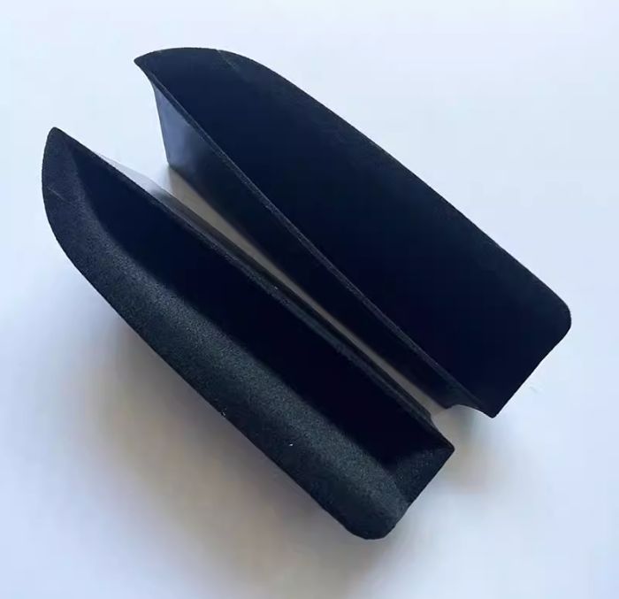 レクサス LS XF50 LS500h 2018年- フロントドアサイド収納ボックス 2個セット ブラック