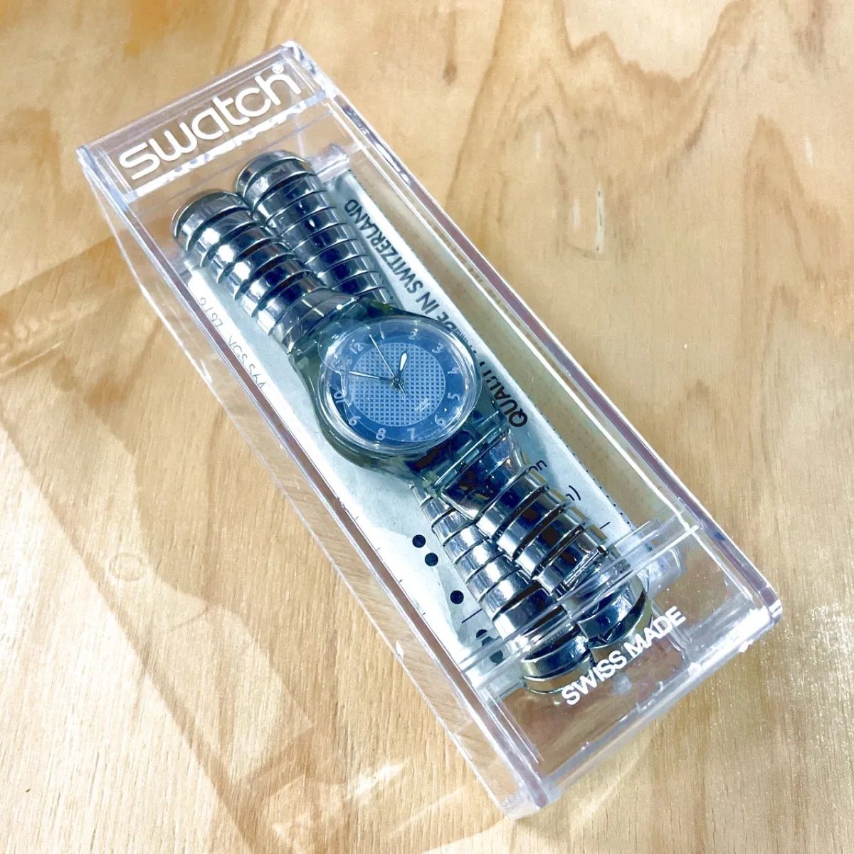 swatch 腕時計 スイス スケルトン スウォッチ - メルカリ