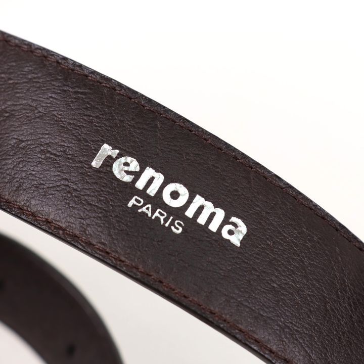 美品 renoma paris クロコダイル革 定価10万円超 メンズ - 小物