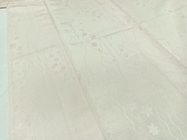 吉祥花地紋 薄桜色