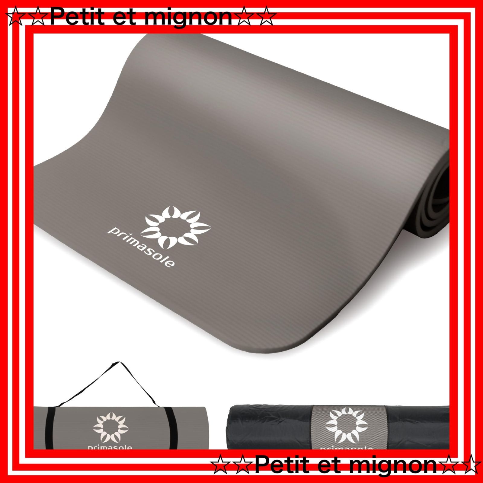 【即日発送】幅広 エクササイズマット 厚め トレーニングマット フィットネス 15mm ピラティス 10mm ヨガマット 筋トレ プリマソーレ