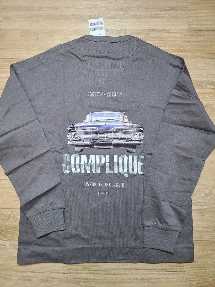 純正品/新品 S Juun.J(ジュンジェイ) グラフィック 長袖 ロングスリーブ Tシャツ