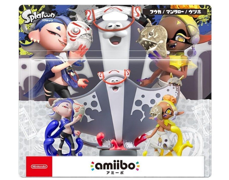 amiibo すりみ連合セット フウカ／ウツホ／マンタロー（スプラトゥーンシリーズ）20AM