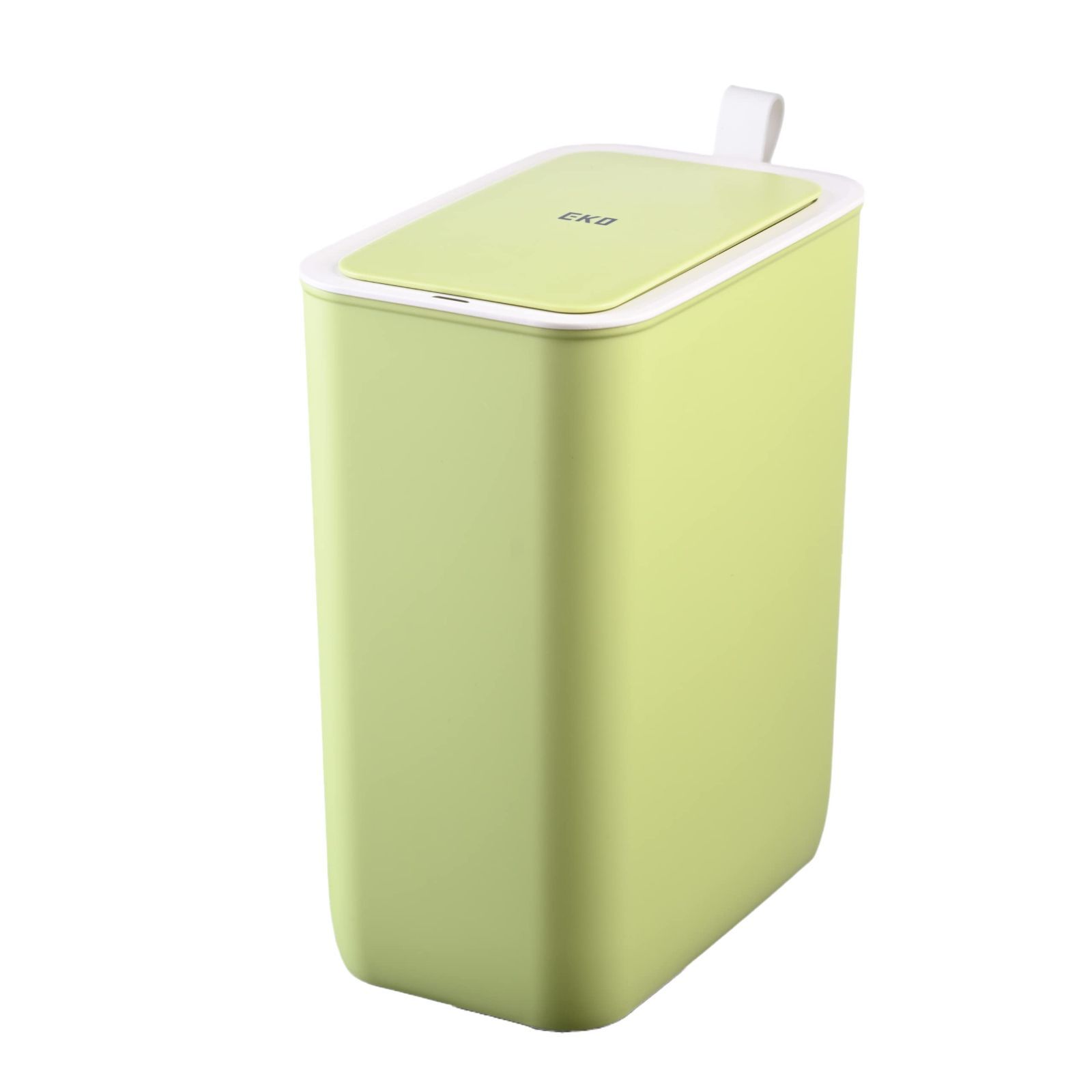 ゴミ箱 自動開閉 モランディスマート センサービン ライム EKO 8L ふた付き インナーボックス無し EK6287P-8L-LI