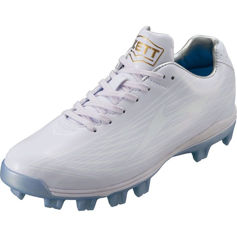 zett(ゼット) ポイントスパイクウイニングロードWBL 野球ソフトブロックソール (bsr4208wbl-1111)、28.0cm