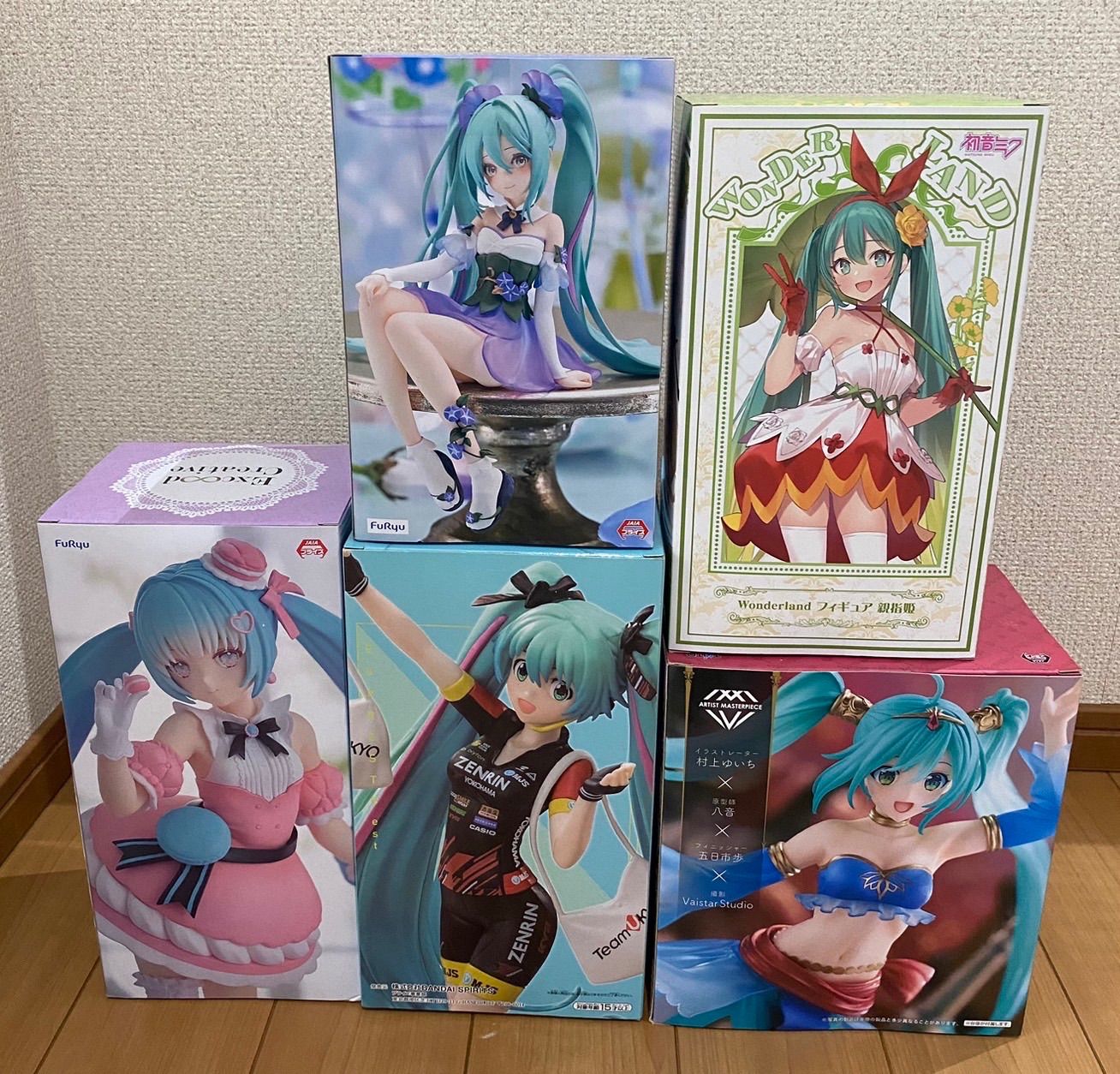 初音ミク プライズ フィギュア まとめ売り ５個 セット - ドリーム