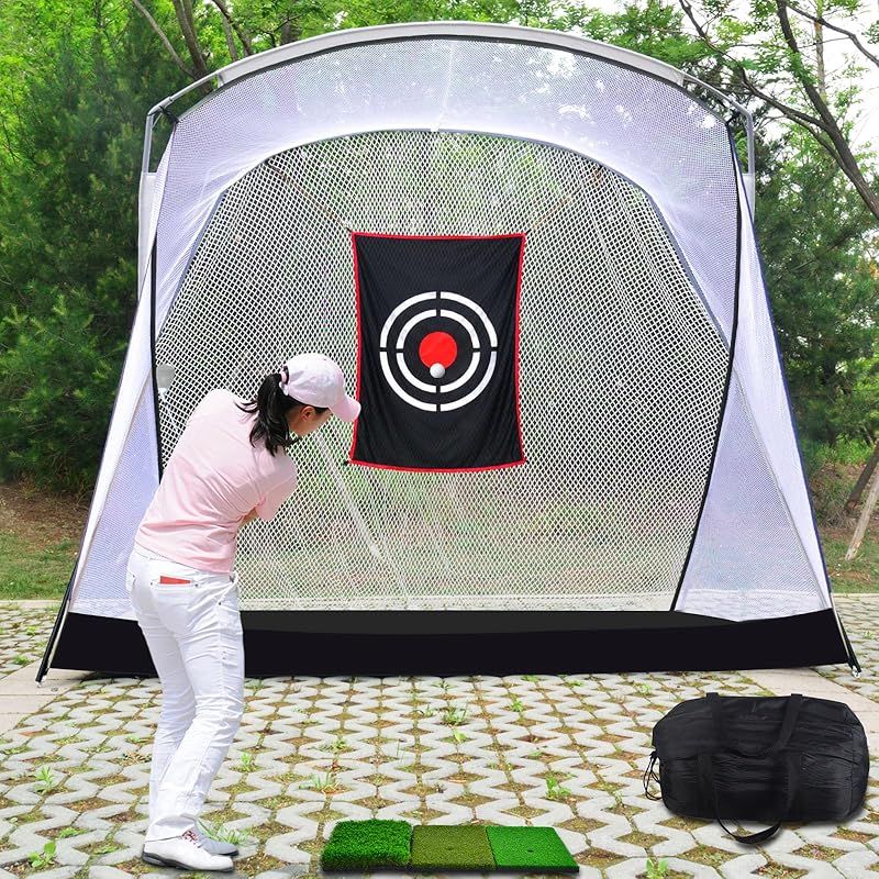 ORCHID ゴルフネット ゴルフ練習ネット 練習用 屋外 ゴルフ用ネット ゴルフ練習用ネット 室内 庭 2.7mｘ2.1ｍｘ1.5ｍ 組み立て式 収納バッグ付き 0 WWW_OLIVIERBERNSTEIN_COM