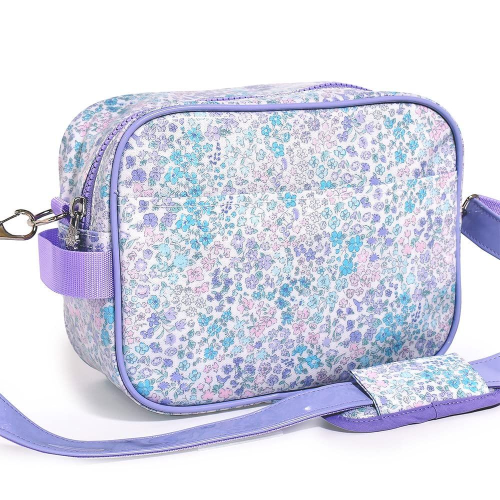 Color:フローラルオアシス_Style:ラミネート生地 COLORFUL CANDY STYLE 通園バッグ 女の子 ショルダー キッズ 通園 ショルダーバッグ かわいい 入園準備 フローラルオアシス N0540600
