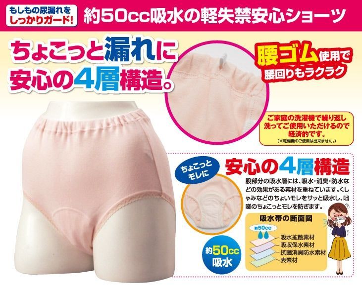 ニシキ 腰ゴム安心ショーツ3枚組