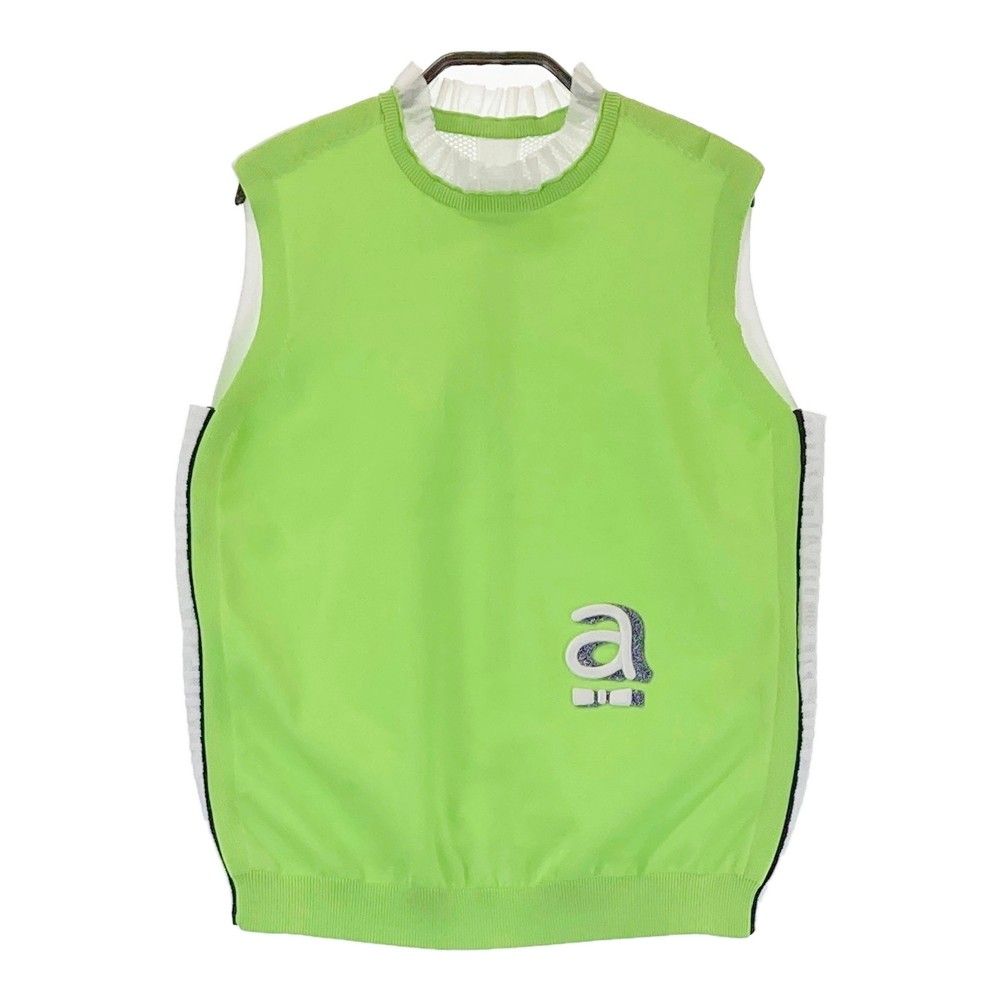 ARCHIVIO アルチビオ ボア　ベスト　ゴルフ　切り替え　レディース　36 アルチビオ（archivio）（レディース）ゴルフウェア アウター 防風 保温 ボアポケット付き中綿ベスト A314204-019