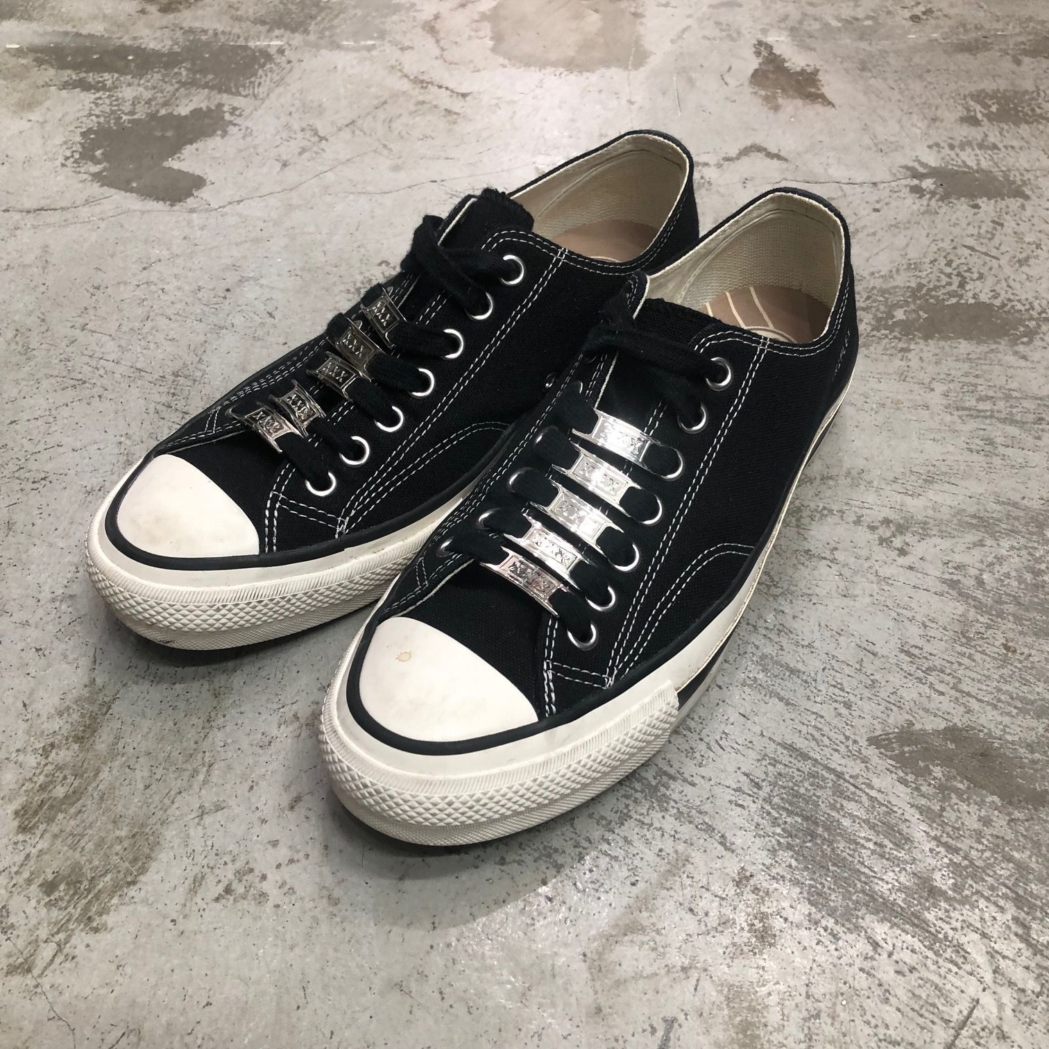 GOD SELECTION XXX CONVERSE ADDICT デュブレ付き キャンバス スニーカー GX-A24-CA-01 ゴッドセレクション  コンバースアディクト 27cm 75752A1 - メルカリ