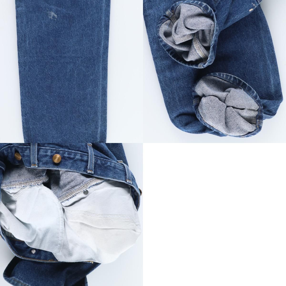 古着 80年代 カーハート Carhartt ダブルニー デニムペインターパンツ