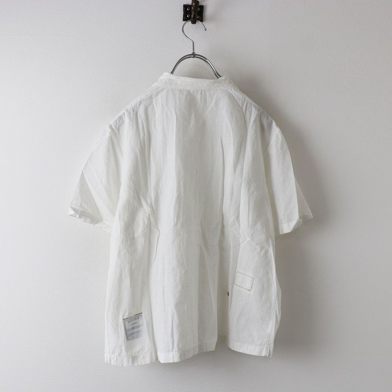 フォーティファイブアール 45R インドカディdeレースの四角ブラウス