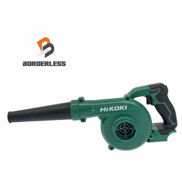 HiKOKI ハイコーキ 18V コードレスブロワー RB18DC 本体＋ノズル付 充電式 バッテリー式 ブロアー 送風機 108007