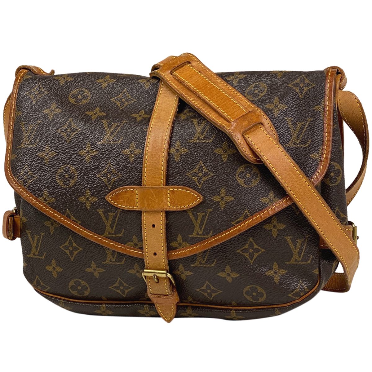 ルイ・ヴィトン Louis Vuitton ソミュール 30 斜め掛け ショルダー