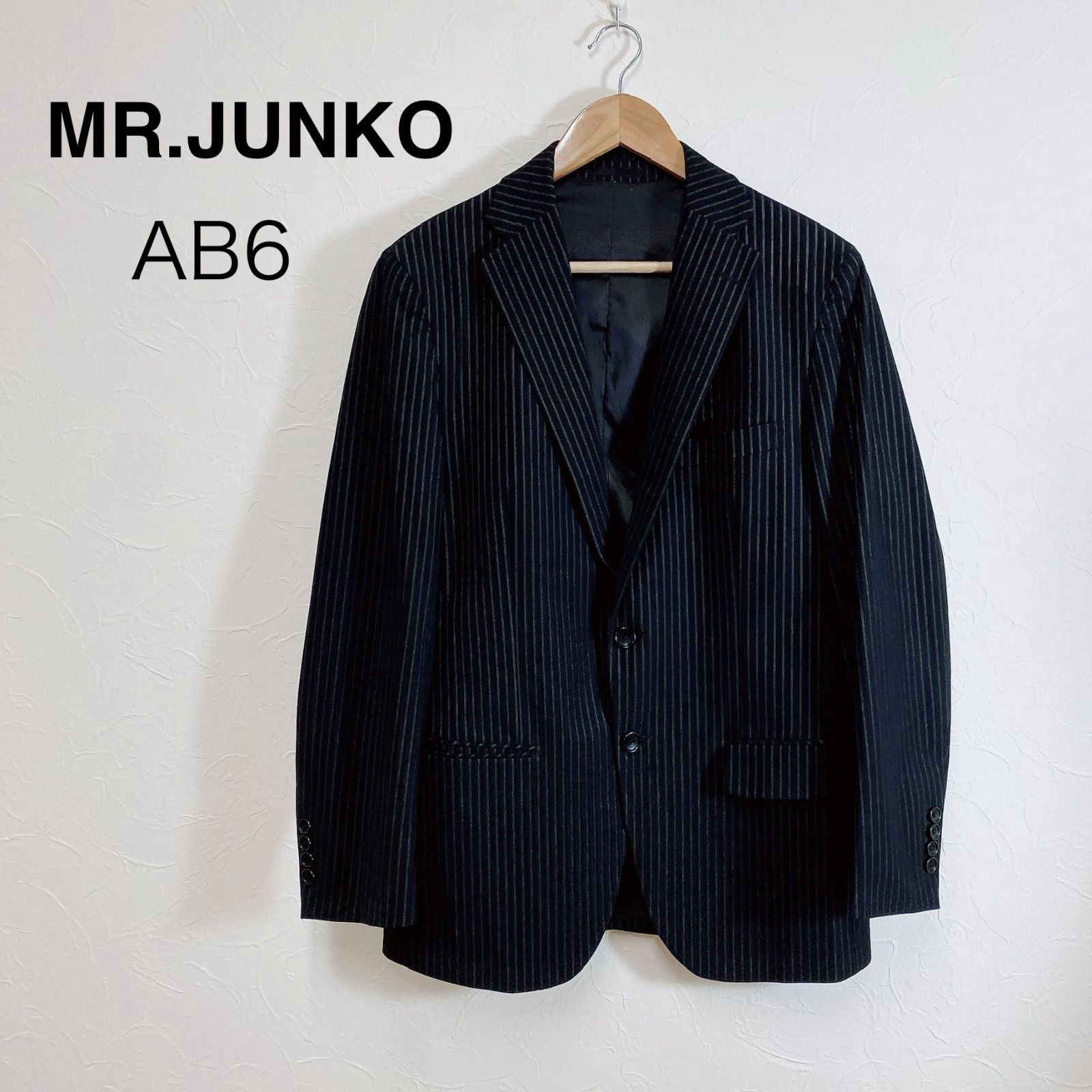 MR.JUNKO ピンストライプジャケット スーツ ジャケット ストライプ