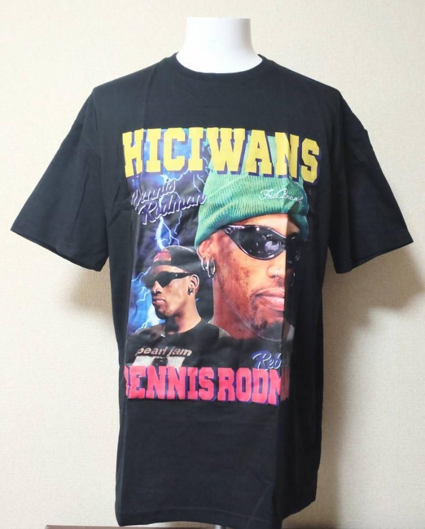 nWo ロッドマンTシャツ 黒 Amazon.co.jp: Lデニスロッドマン in nwo Tシャツ RODZILLA NBA
