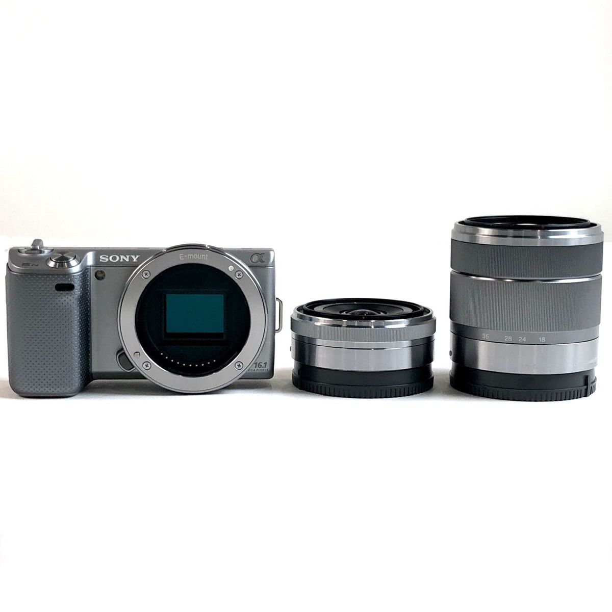 ソニー SONY NEX-5N ダブルレンズキット NEX-5N D ホワイト デジタル
