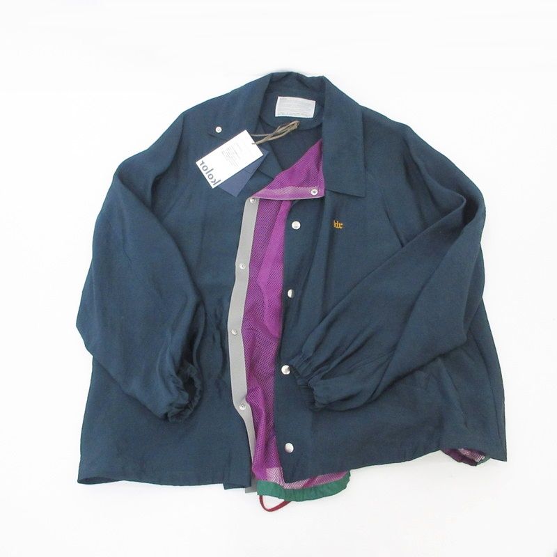 kolor コーチジャケット Kolor 21aw ナイロンタフコーチジャケット 