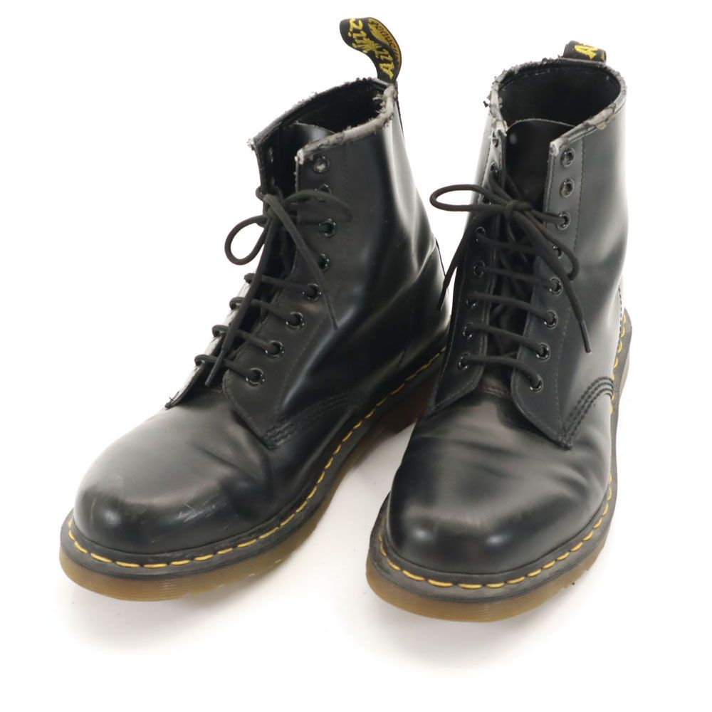ドクターマーチン 8ホール ブーツ UK9 ブラック Dr.Martens メンズ