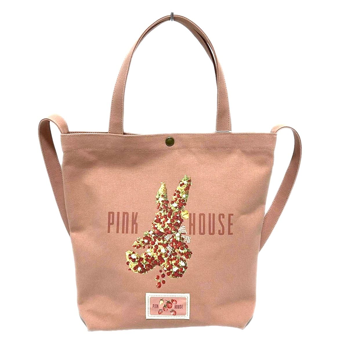 PINK HOUSE(ピンクハウス) ショルダーバッグ バスケットうさぎ