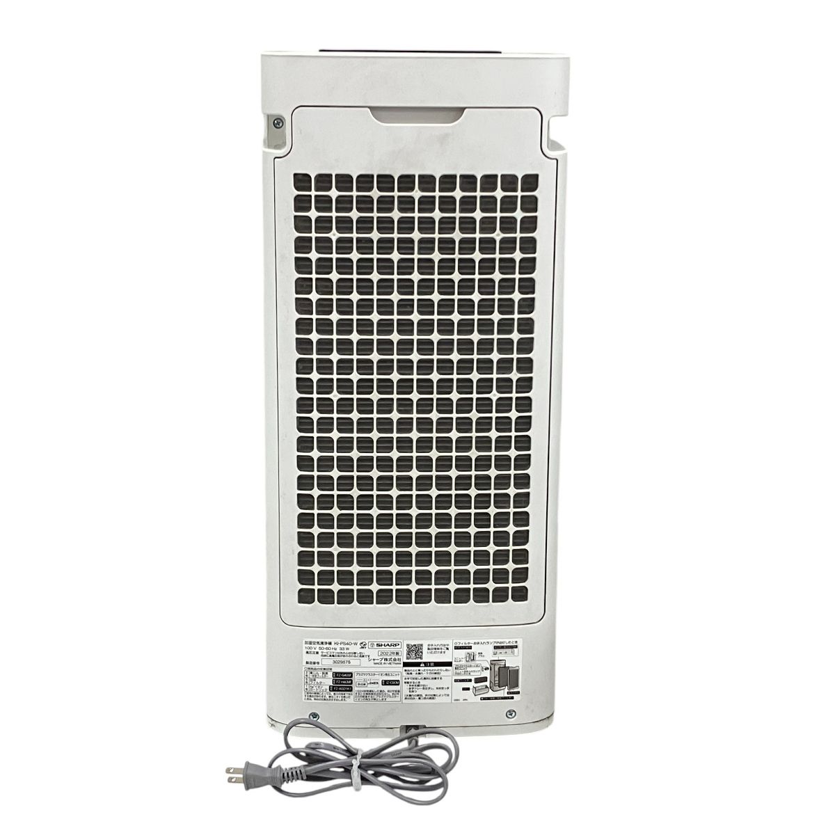 SHARP KI-PS40 加湿空気清浄機 2022年製 プラズマクラスター SHARP KI-PS40 加湿空気清浄機 2022年製 プラズマクラスター