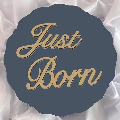 【在庫処分】ニューボーンフォト 新生児Just Born 月齢フォト ウッドレター 出産祝い マンスリーバナー 撮影小物 撮影アイテム 木製 レターバナー ベビー グッズ Born Just ニューボーンフォト 飾り プレート ニューボーンフォト・月齢