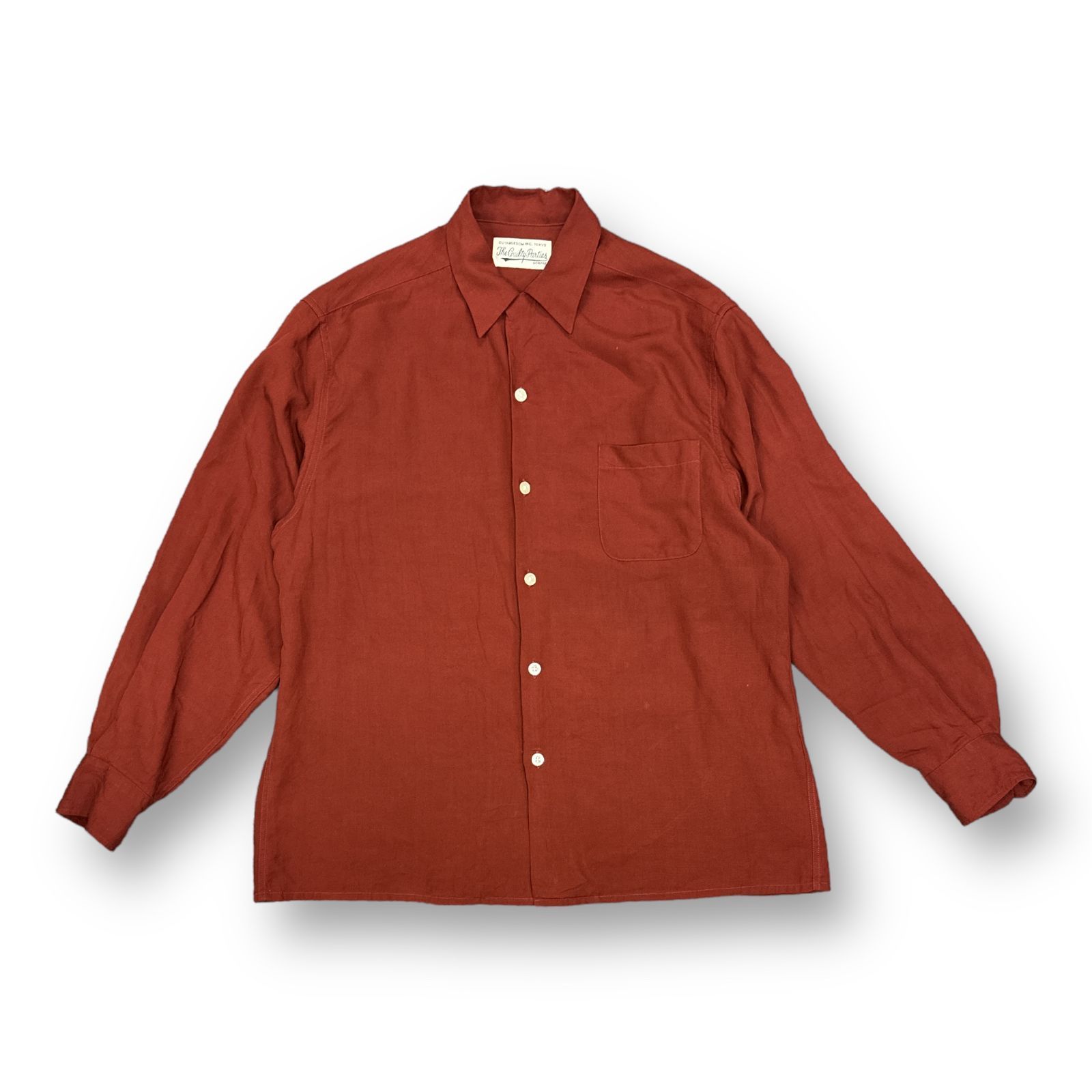 WACKO MARIA 50'S SHIRT L/S TYPE-1 オープンカラー シャツ