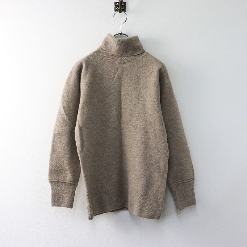 45R ウール縮絨セータータートルネック