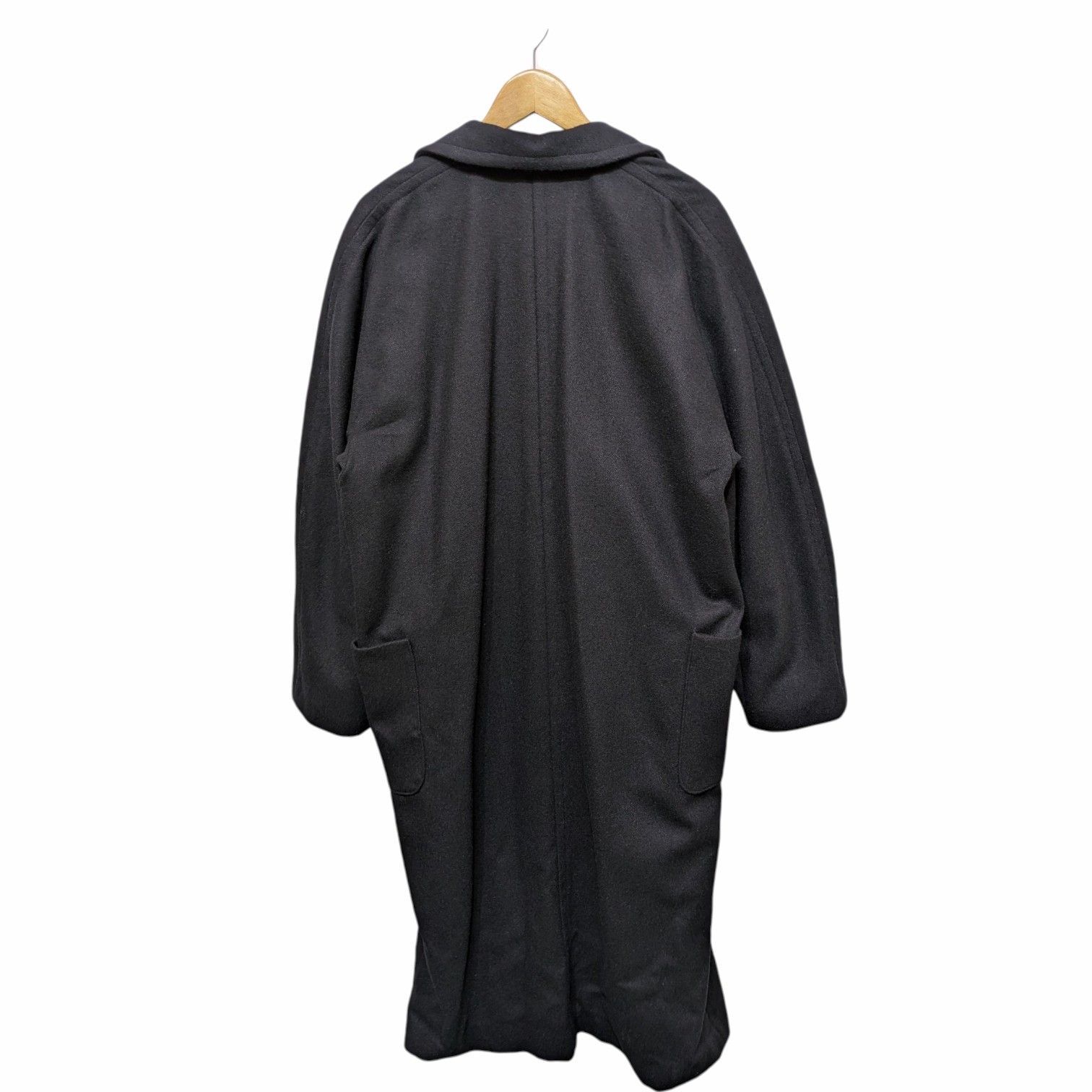 BASISBROEK ダブル チェスターコート バージスブルック チェスターコート ダブルボタン メルトン