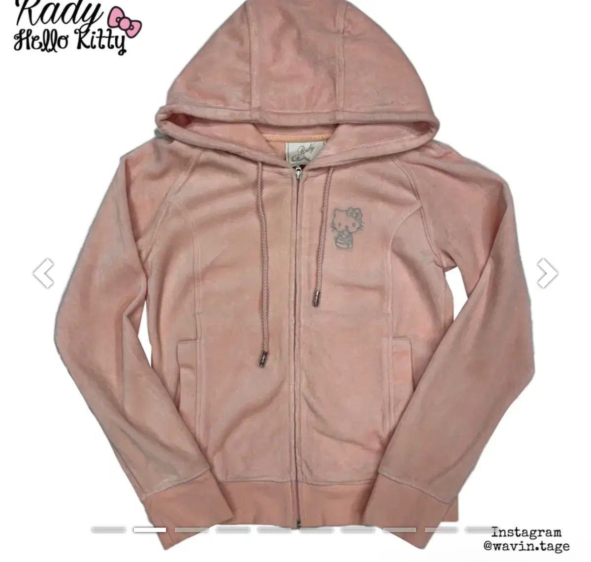 Rady ヴィンテージ 必須アイテム ハローキティ ベロア トレーニング セット