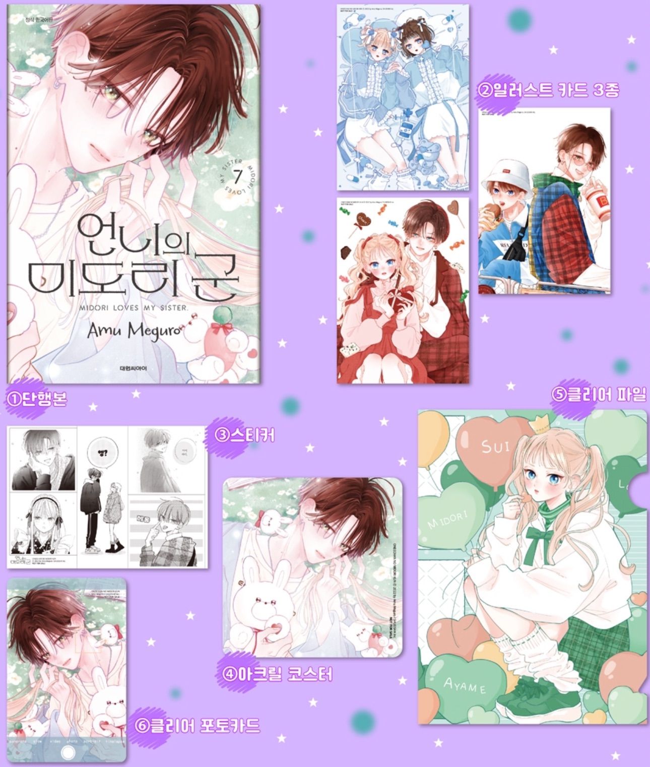 韓国版 漫画 初版 限定版 目黒あむ お姉ちゃんの翠くん 7巻 特装