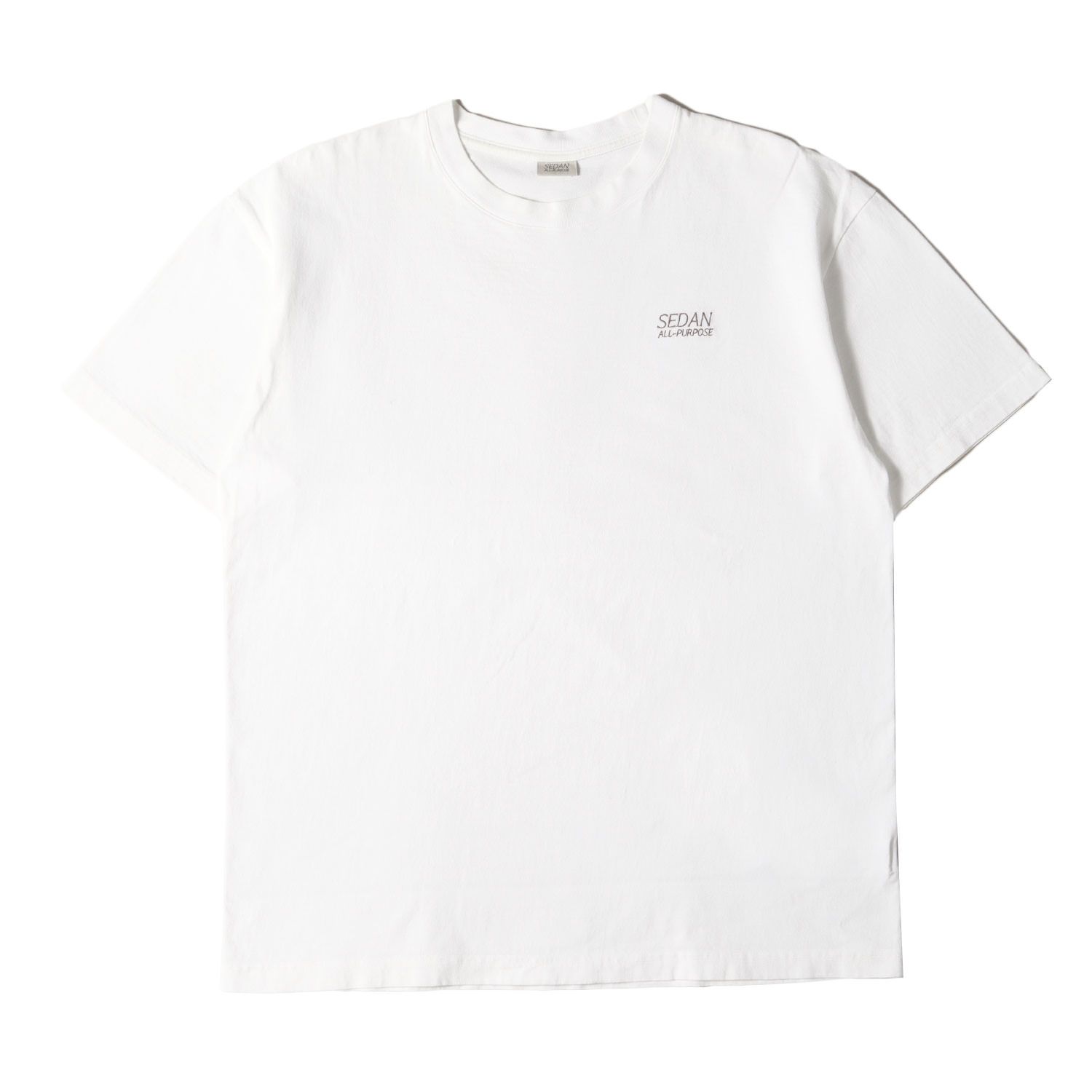 SEDAN ALL-PURPOSE セダン オールパーパス Tシャツ ホワイト 白