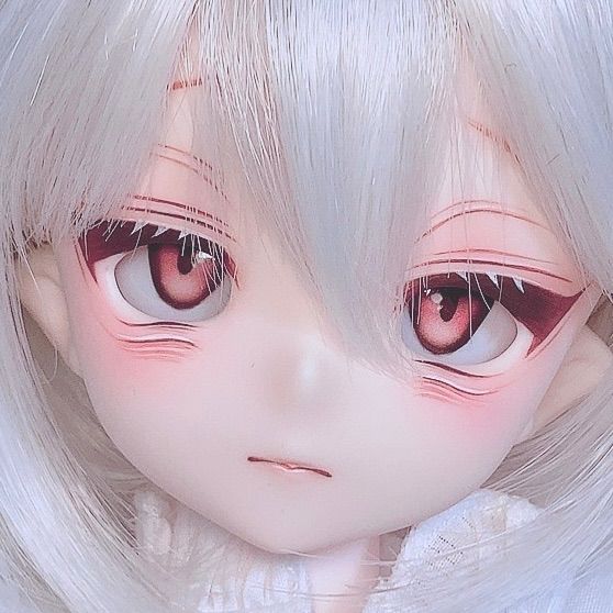 【すずりっこ】 imomodoll mie おどおどおびえさん カスタムヘッド