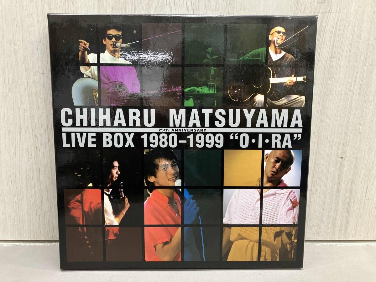 CD】松山千春 LIVE BOX 1980-1999 'O・I・RA'(10万セット限定
