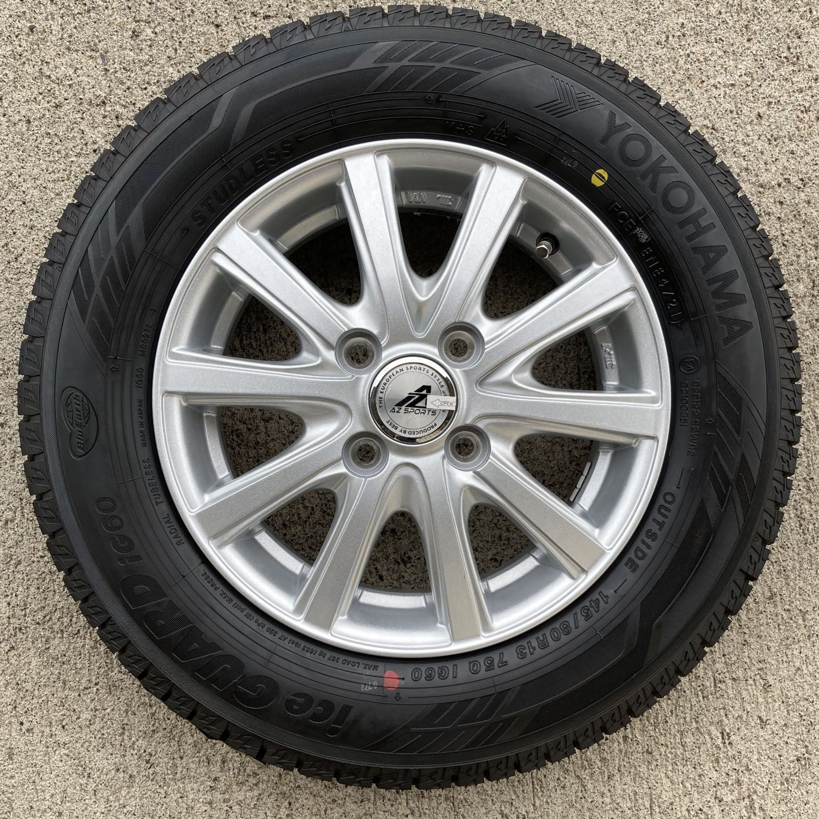 アイスガード 6 145/80R13 スタッドレスタイヤ（ヨコハマタイヤ