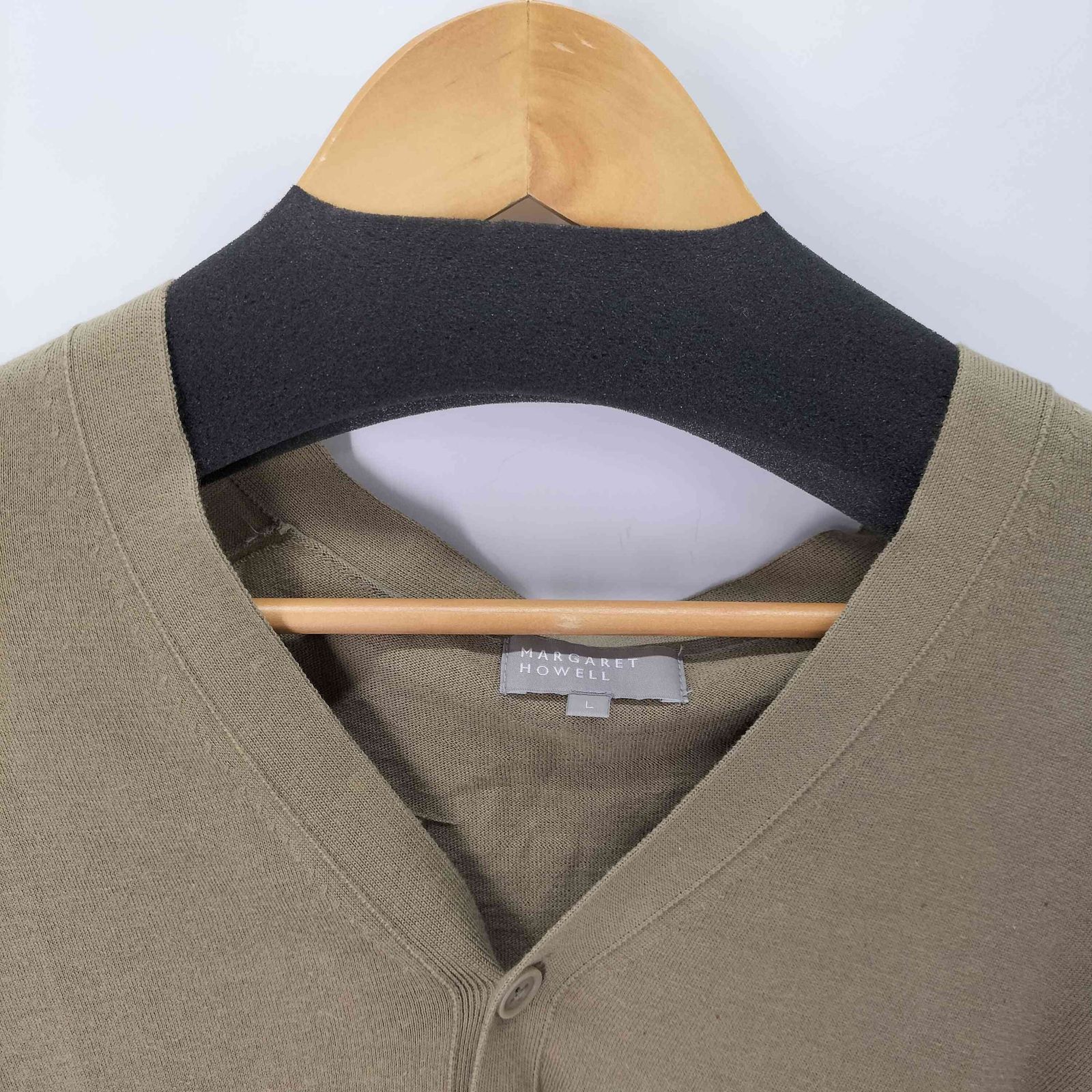 MARGARET HOWELL シルク混 カーディガン 新品 LINEN COTTON SILK - SELECT EYE COMPANY：セレクトアイ カンパニー