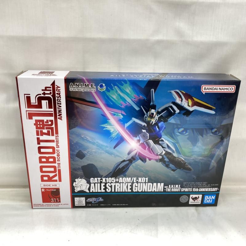 【中古】開封)ROBOT魂 ＜SIDE MS＞ GAT-X105+AQM/E-X01 エールストライクガンダム Ver. A.N.I.M.E. ～ROBOT魂15th ANNIVERSARY～[22][240022196747] Amazon.com: TAMASHII NATIONS - Mobile Suit Gundam Seed - GAT