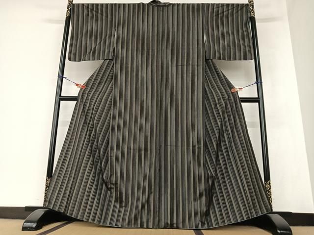 平和屋着物○本場縞大島紬 正絹 逸品 AAAZ7537zg - メルカリ