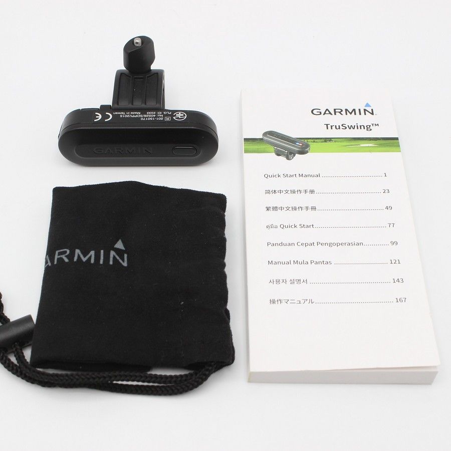 美品】GARMIN TruSwing J 010-01409-01 ゴルフスイングチェッカー