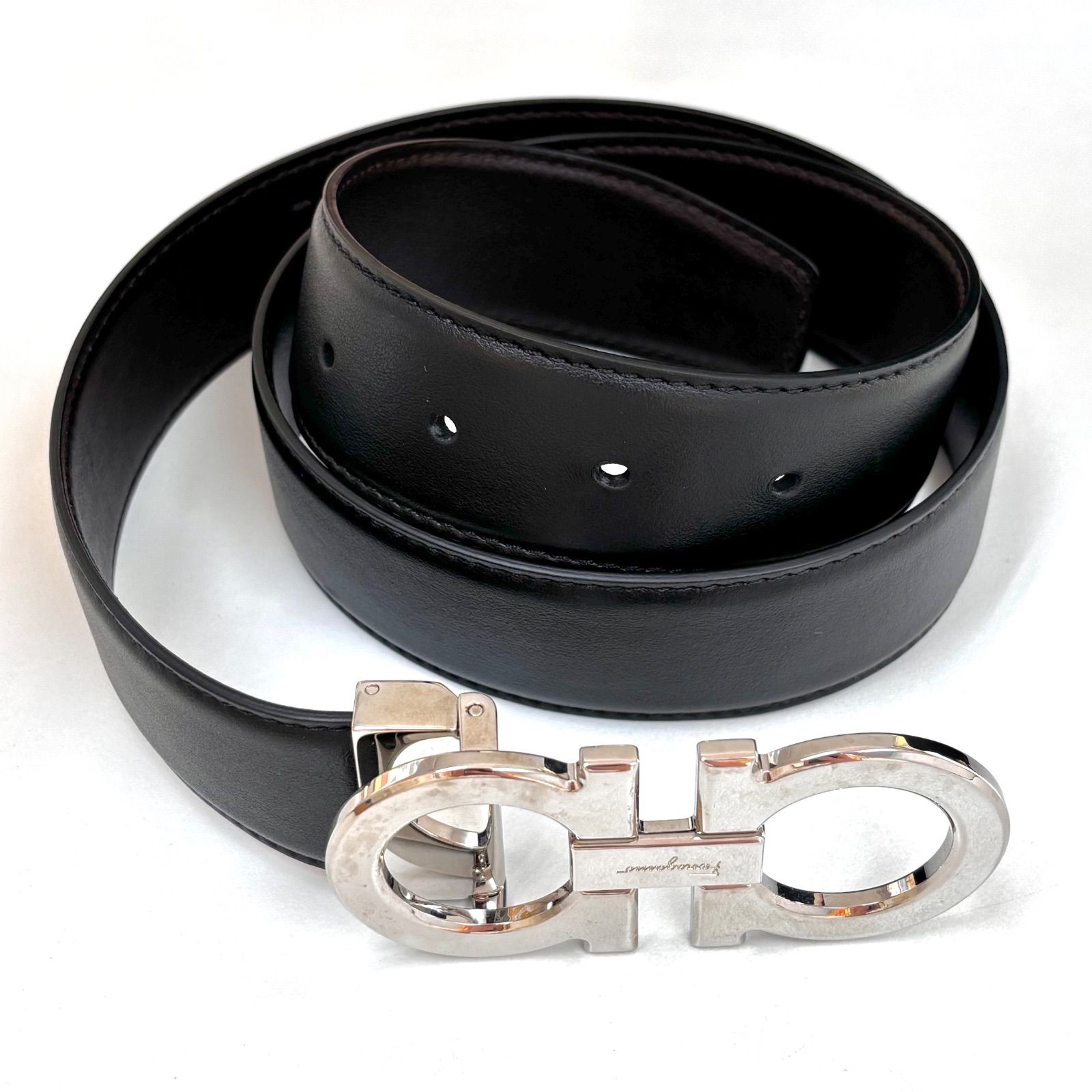 美品⭐️salvatore Ferragamo】 サルヴァトーレフェラガモ カーフ 