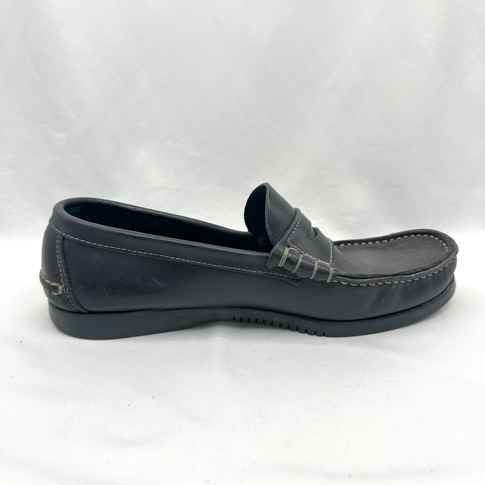 Paraboot CORAUX MARINE UK7.5 黒 美品 Paraboot CORAUX MARINE UK7.5