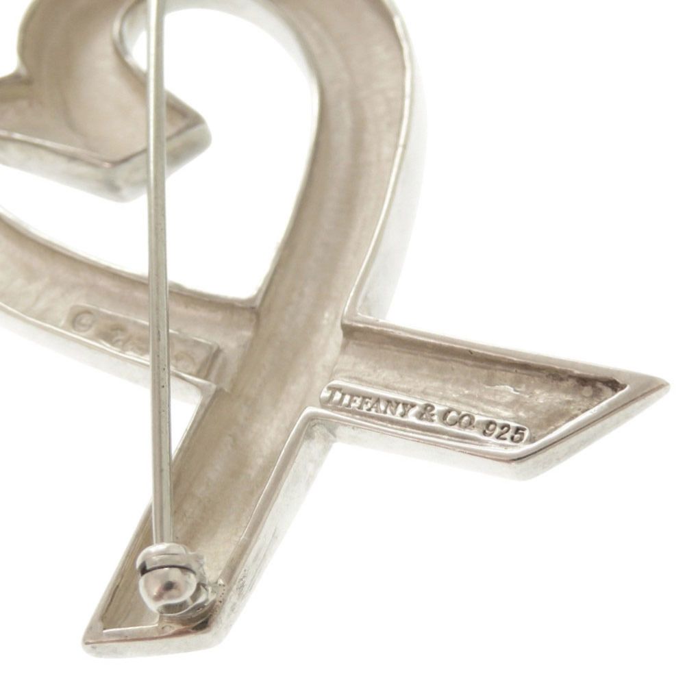 ティファニー ラビング ハート ブローチ シルバー 925 ビッグサイズ