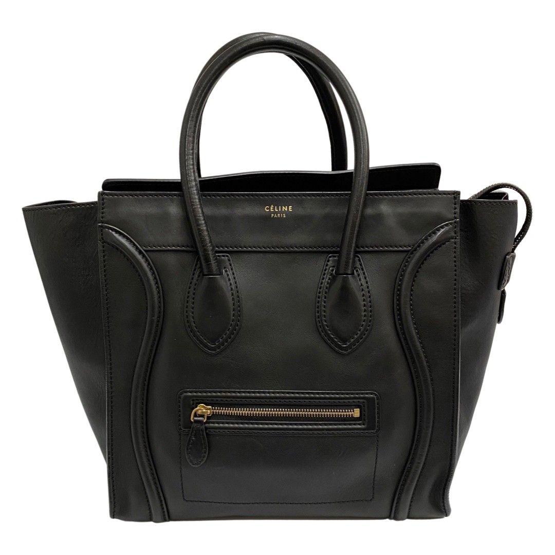 3年保証 即日出荷 【美品】 CELINE セリーヌ レザー A4 ロゴ