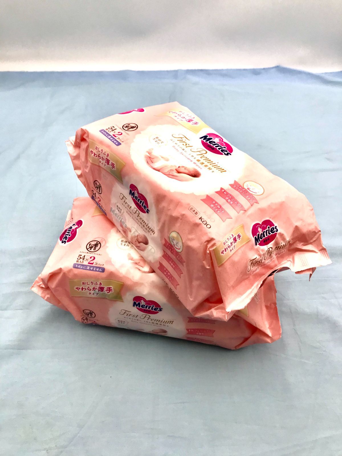 Merries First Premium おしりふき 54枚×2パックが12個 Merries