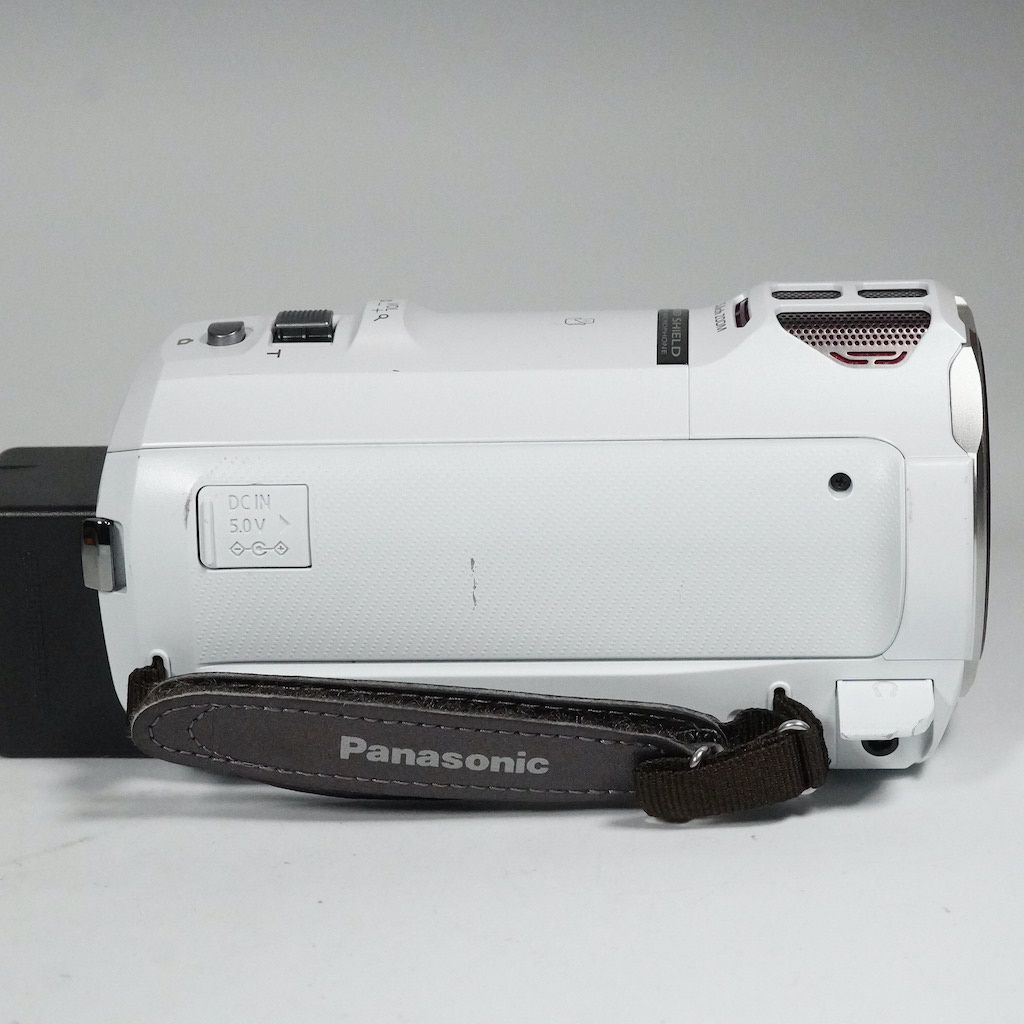 ​【美品・動作品】Panasonic HC-V750M ビデオカメラ 白 箱付 Panasonic パナソニック HC-V750M ホワイト 動作OK 返金保証 /1879